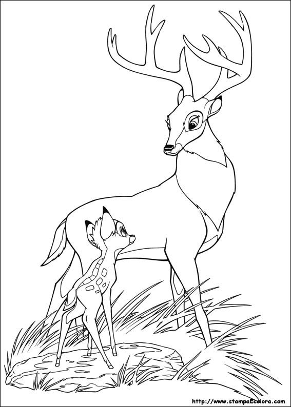 Disegni Bambi 2